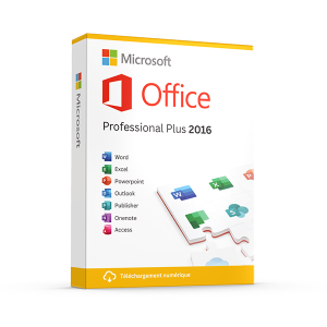 Microsoft Office Professional Plus 2016 Code de Licence Original Nouveau !