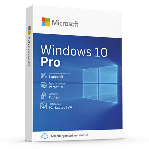 Microsoft Windows 10 Pro Code de licence Original Nouveau !