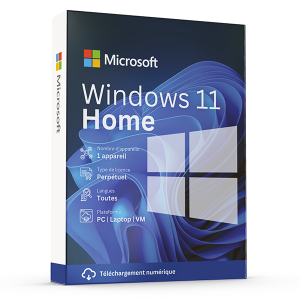 Microsoft Windows 11 Home – Code de Licence Original Nouveau !