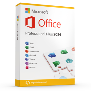 Microsoft Office Professionnel Plus 2024 Code Licence - Windows 1 appareil
