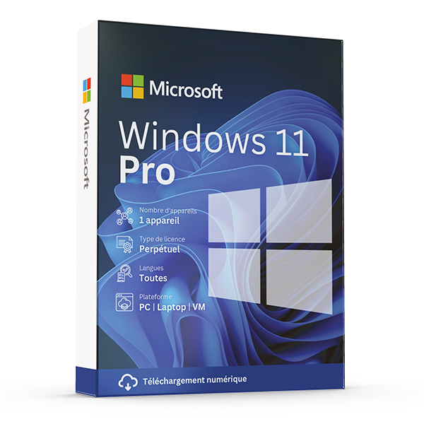 Microsoft Windows 11 Pro License Code Original Nouveau !