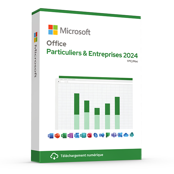 Microsoft Office Famille et Petite Entreprise 2024 pour Windows et Mac !