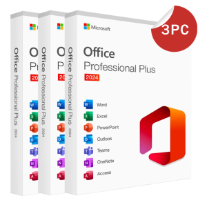 Microsoft Office Professional Plus 2024 Licentiecode  - Windows 3 apparaten