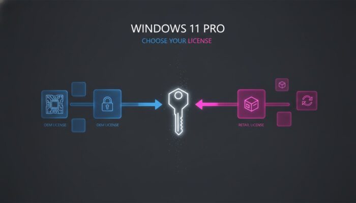 Windows 11 pro oem vs retail: welke licentie is de beste keuze voor jou?