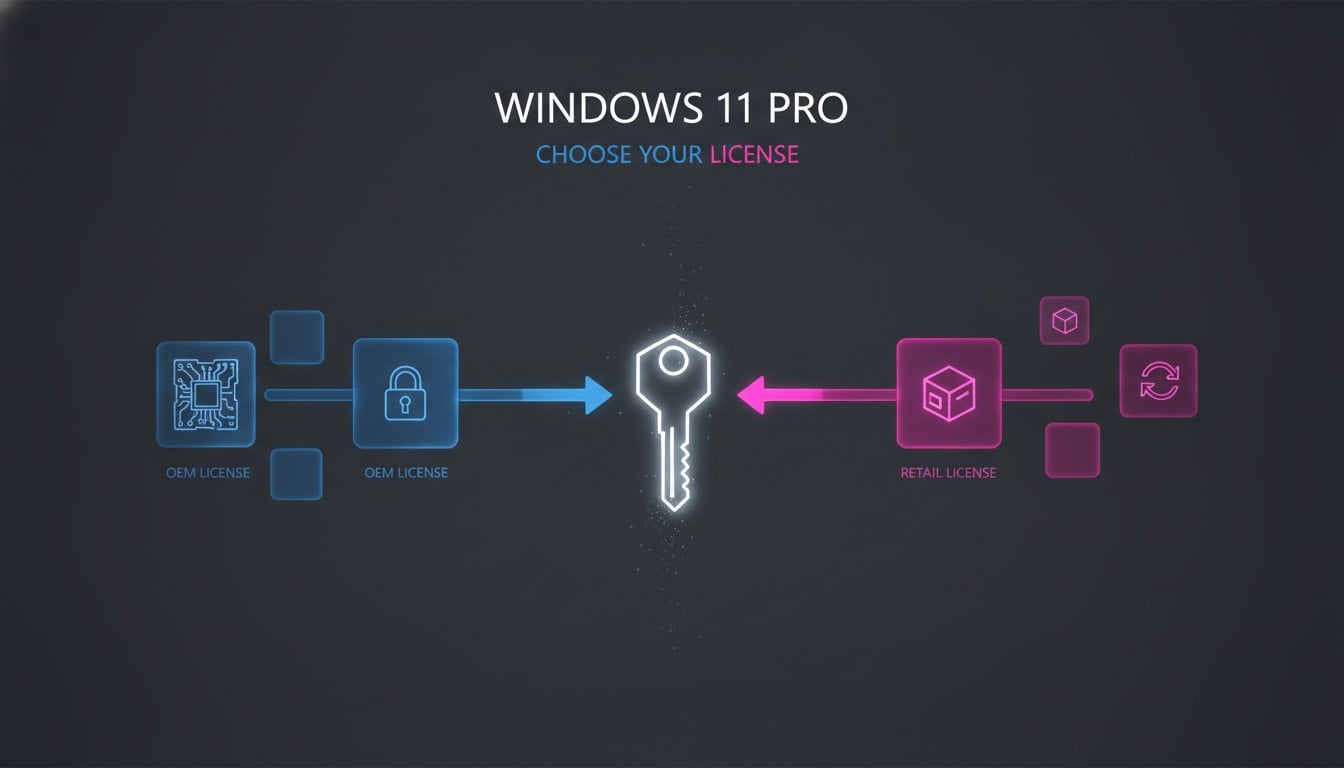 Windows 11 Pro OEM vs Retail: which license is the best choice for you?