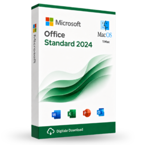 Microsoft Office 2024 standaard  voor MacOS - 1 apparaat