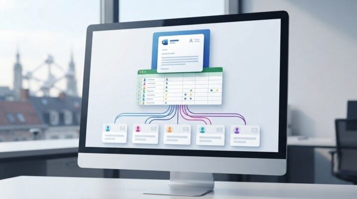 Zo gebruik je mail merge in Word en Outlook voor contacten